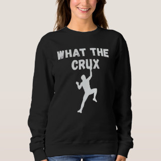 Camiseta What The Crux Climber Speed Climber