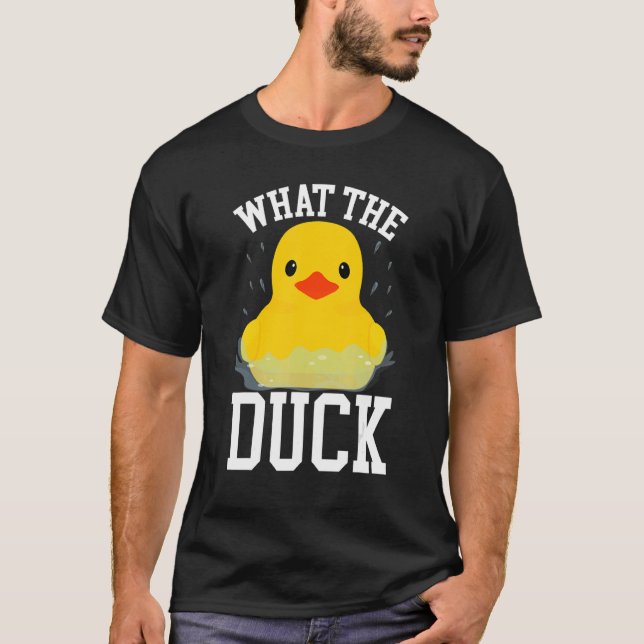 Camiseta What The Duck   Ducks   Outfit Duck (Frente)