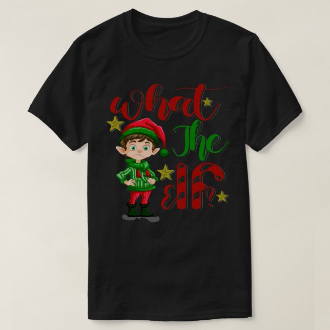Camiseta what_the_Elf_2025 (Frente do Design)
