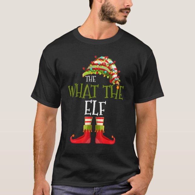 Camiseta What The Elf Group Matching Family Christmas  2 (Frente)