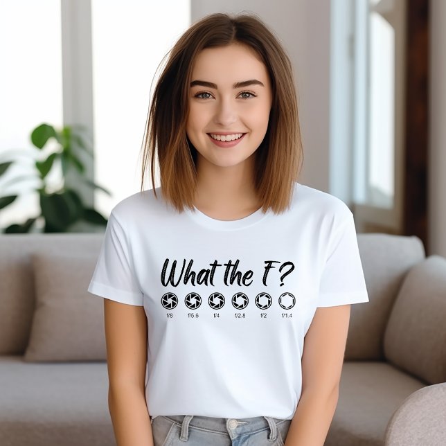 Camiseta What the F? (Criador carregado)