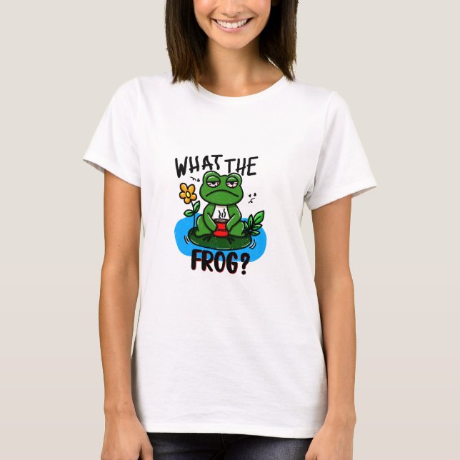 Camiseta What the frog? (Frente)