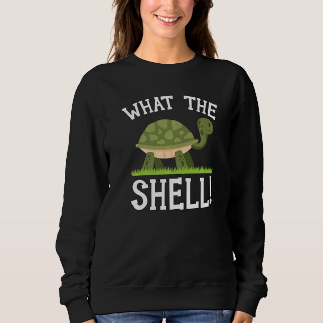 Camiseta What The Shell Turtle Tortoise Marine Biology  1 (Frente)