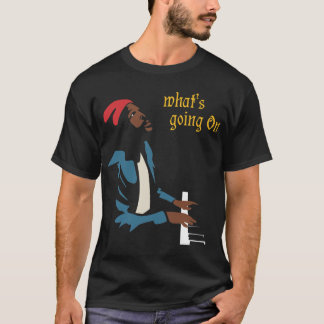 Camiseta What&x27;s going on Vintage Marvin Gaye Music Clas