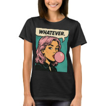 “Whatever” Retro Quadrinho