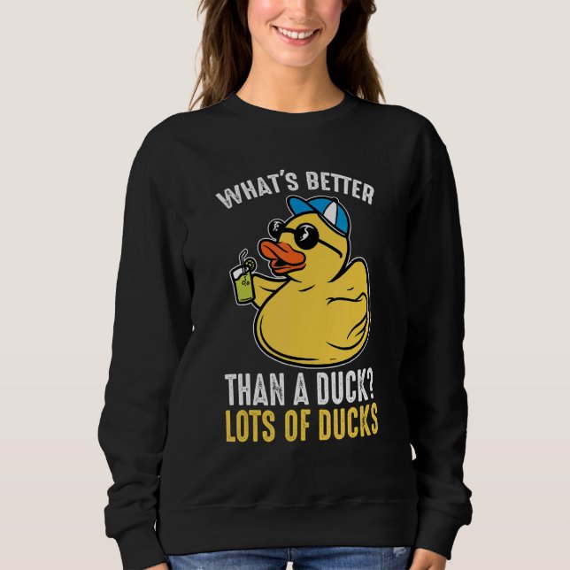 Camiseta What's better than a duck Rubber Duck (Frente)