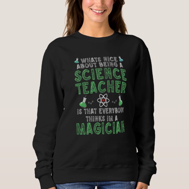 Camiseta What's nice about being a Science Teacher Science  (Frente)