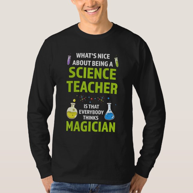 Camiseta what's nice about science teacher Science Science  (Frente)