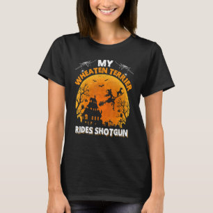 Camiseta Wheaten Terrier Ride Shotgun Wheaten Terrier Dog H