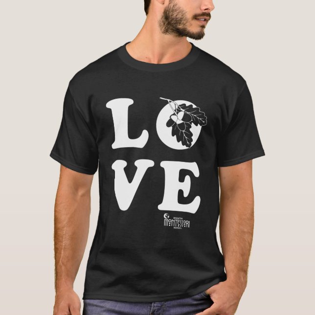 Camiseta Wheaton Montessori Love (Frente)