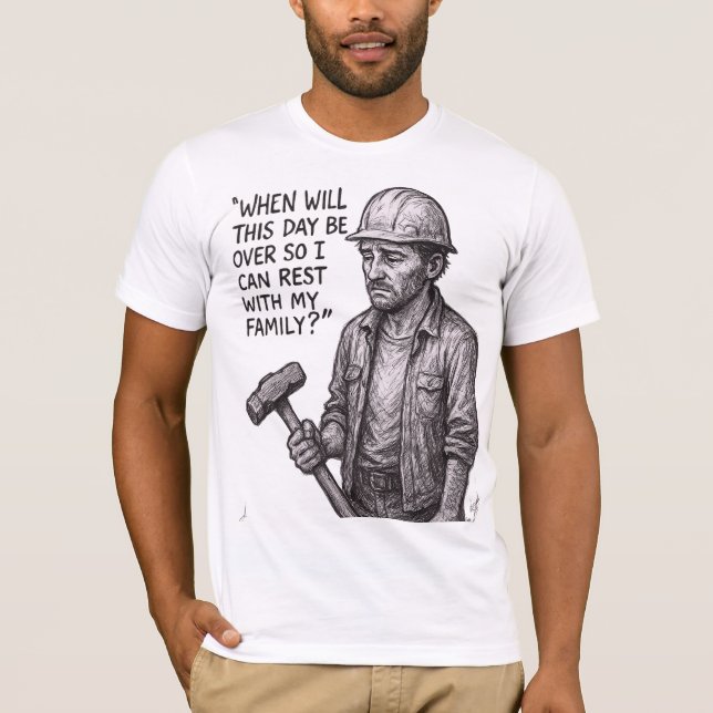 Camiseta When Will This Day Be Over? (Frente)