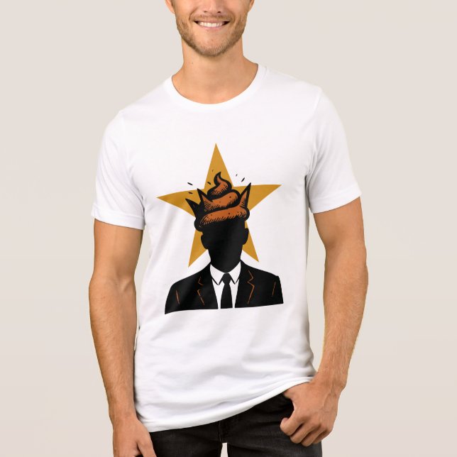 Camiseta When your leader has a smelly crown... (Frente)