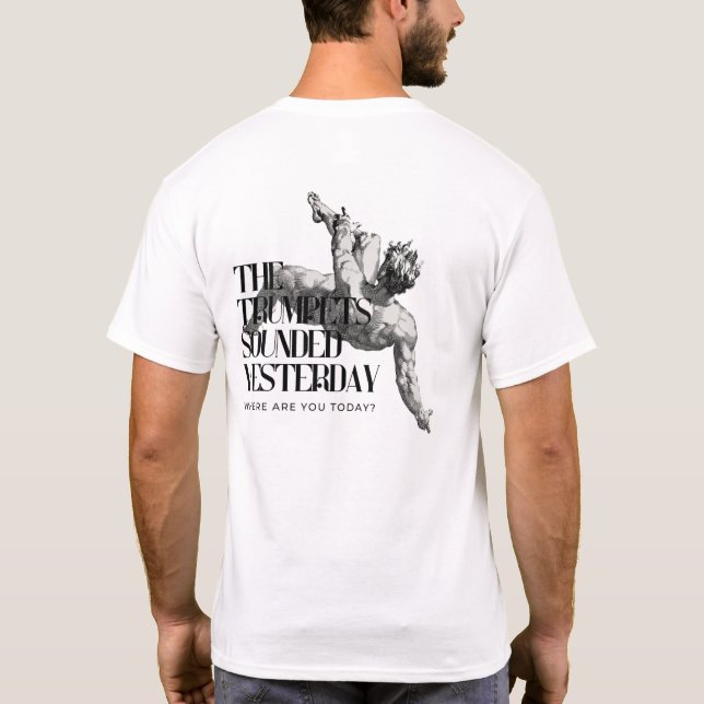 Camiseta Where Are You Today? (Verso)