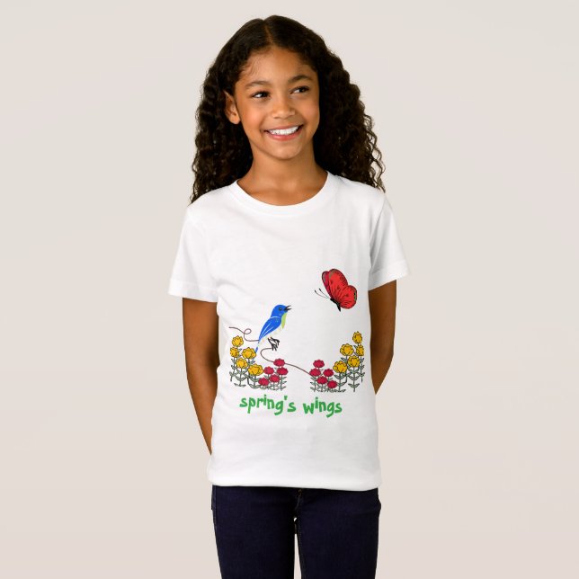 Camiseta Where Spring Meets Me (Frente Completa)