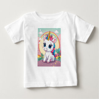 Camiseta Whimsical Baby Unicorn Adventures" ou "Tiny Unicor