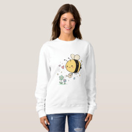 Camiseta  Whimsical Bumblebee Floral Art Lovers