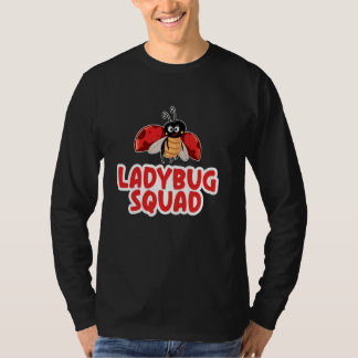 Camiseta Whimsical Ladybug Quad Kawaii Anime Bugs