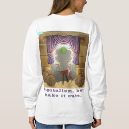 Camiseta Whimsical Mouse Vendor – Cute Hat Booth Character