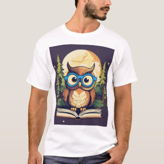 Camiseta Whimsical Owl Wonderland