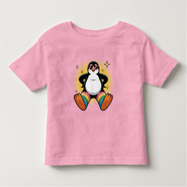 Camiseta Whimsical Penguin Caroon