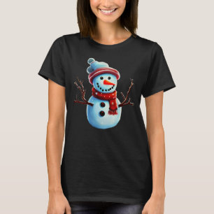 Camiseta Whimsical Snowman