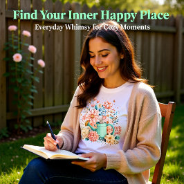 Camiseta Whimsical Spring Mouse Shirt | Cute Garden Animal