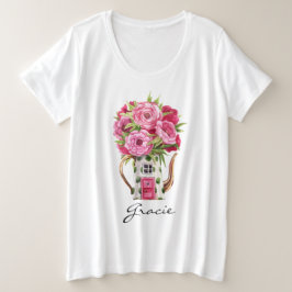 Camiseta Whimsical Watercolor Fairytale Teapot House