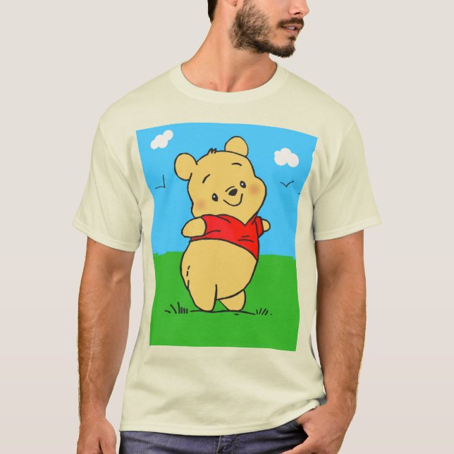 Camiseta Whimsical Winnie o pooh (Frente)