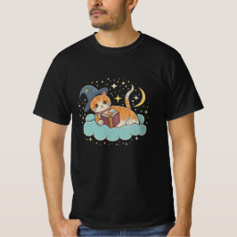 Camiseta Whimsical Wizard Cat