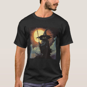 Camiseta Whimsigoth, Bruxa Negra do Halloween