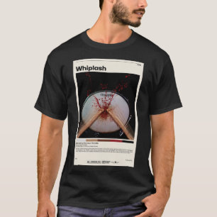 Camiseta Whiplash Damien Chazelle Minimalist Poster de film
