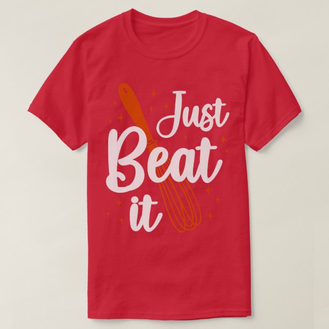 Camiseta Whisk assar Baking (Frente do Design)