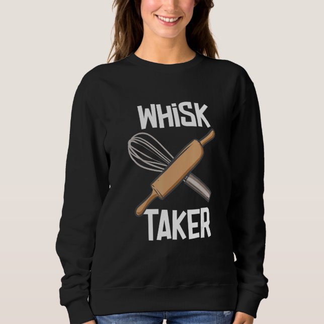Camiseta Whisk Taker Baker Baking (Frente)