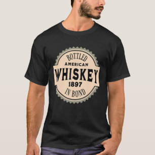Camiseta Whiskey Americano Botado Em Bond