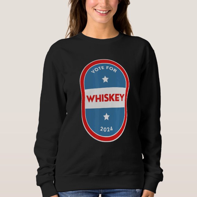 Camiseta Whiskey  Bartender Political Election Parody 2024 (Frente)