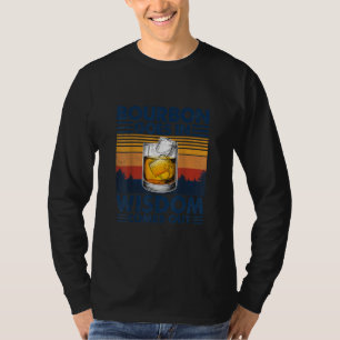 Camiseta Whiskey Bourbon entra na sabedoria sai