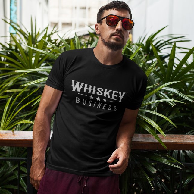 Camiseta Whiskey Business Funny Whiskey Lover (Criador carregado)