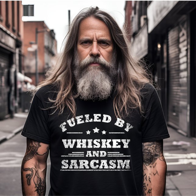 Camiseta Whiskey cita discursos engraçados sobre álcool beb (Criador carregado)