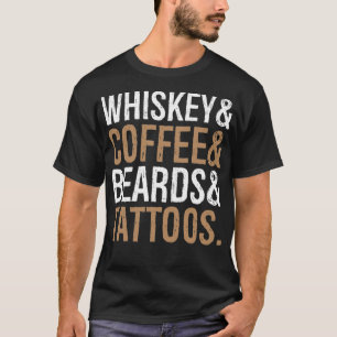 Camiseta Whiskey E Beard E Tatuos