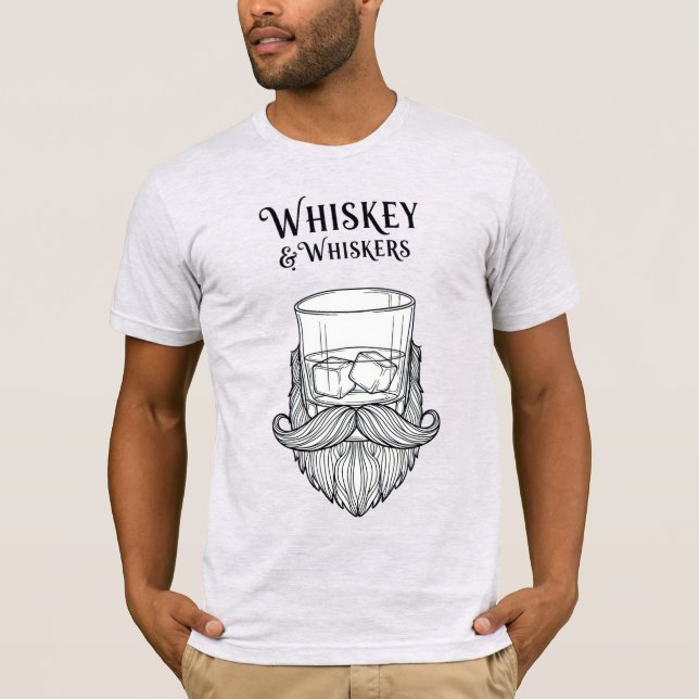 Camiseta Whiskey e Whiskers (Frente)