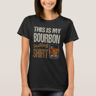 Camiseta Whiskey Este É O Meu Provando Bourbon