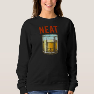 Camiseta Whiskey Neat Old Fashiked Scotch And Bourbon Drin