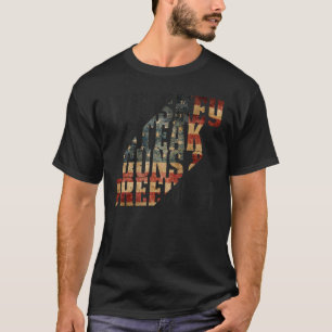 Camiseta Whiskey Steak Armas e Liberdade Bandeira Patriótic