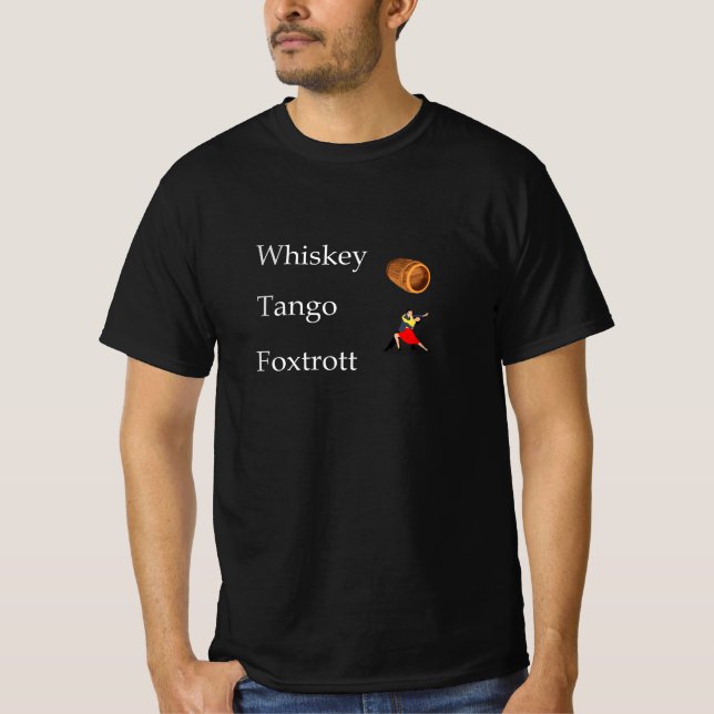 Camiseta Whiskey, Tango Foxtrot (Frente)