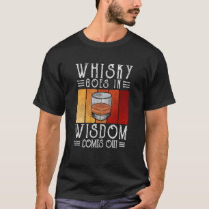 Camiseta Whisky Sai Na Sabedoria