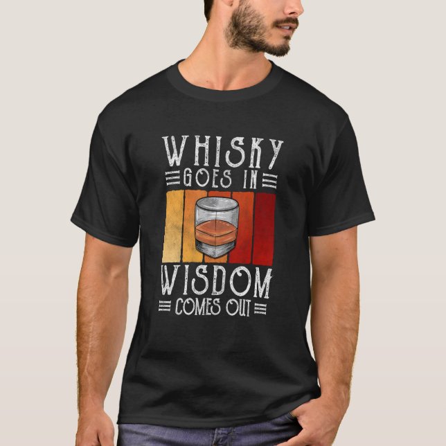 Camiseta Whisky Sai Na Sabedoria (Frente)