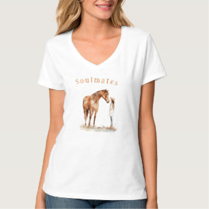 Camiseta Whispered Bond: Horse and Rider