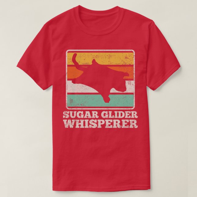 Camiseta Whisperer De Açúcar De Glider (Frente do Design)