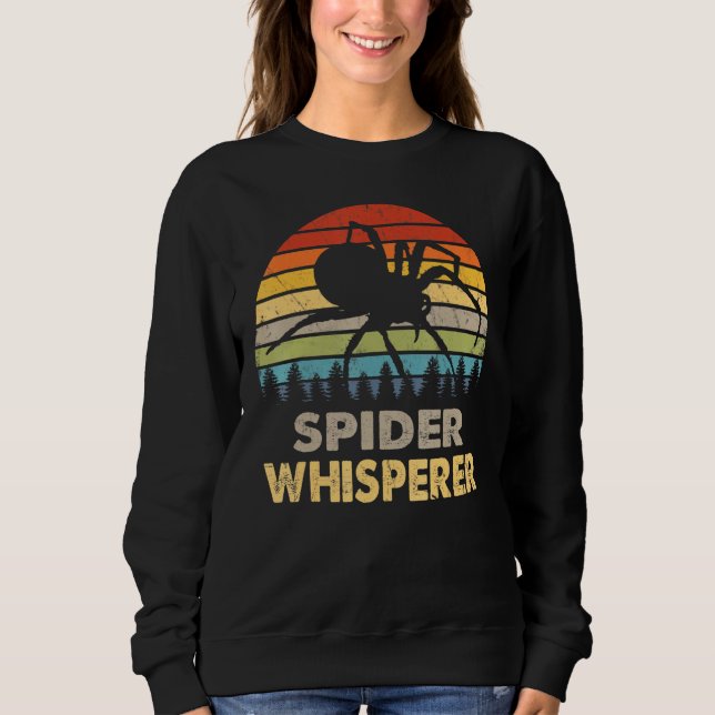 Camiseta Whisperer de Aranha Retro (Frente)