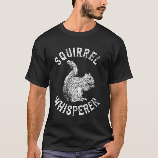 Camiseta Whisperer de Esquilo S (Frente)